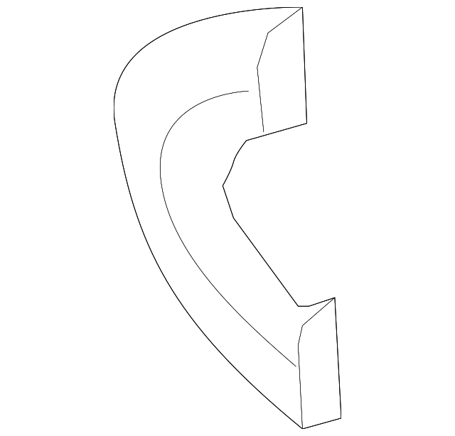 51-43-2-756-007 Деталь FRONT MOLDING, LEFT