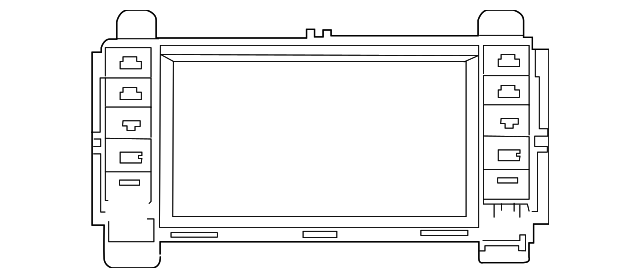 5091659AD Деталь DISPLAY UNIT