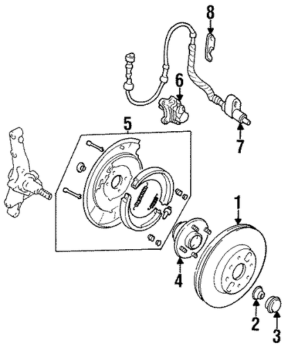 Sephia REAR BRAKES 3