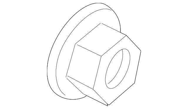 19316222 Деталь EXHAUST MANIFOLD NUT