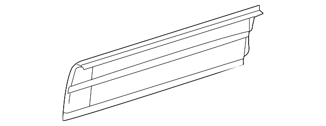 68008504AA Деталь SIDE PANEL, LEFT