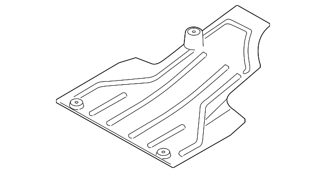 FJ7Z-9911778-A UNDER COVER, RIGHT