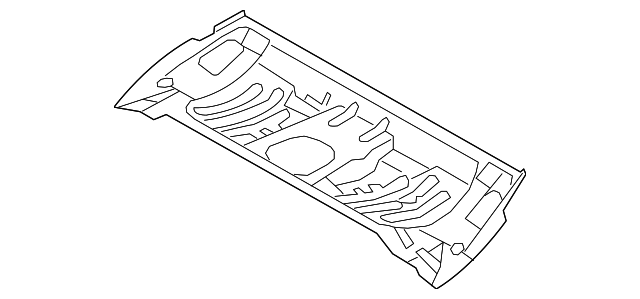 65511-1W010 Деталь CENTER FLOOR PAN
