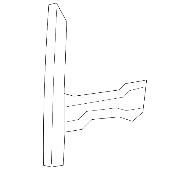 68033457AB Деталь WINDOW REGULATOR, LEFT