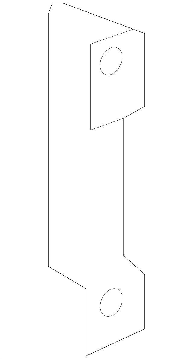 57152-0E030 Деталь INNER RAIL REINFORCEMENT, LEFT