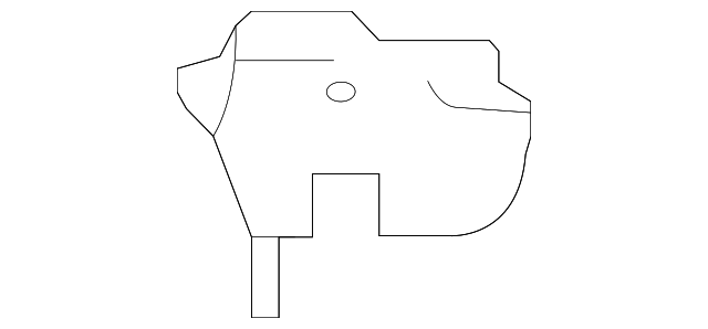 53704-0E030 Деталь SUPPORT BRACKET, LEFT