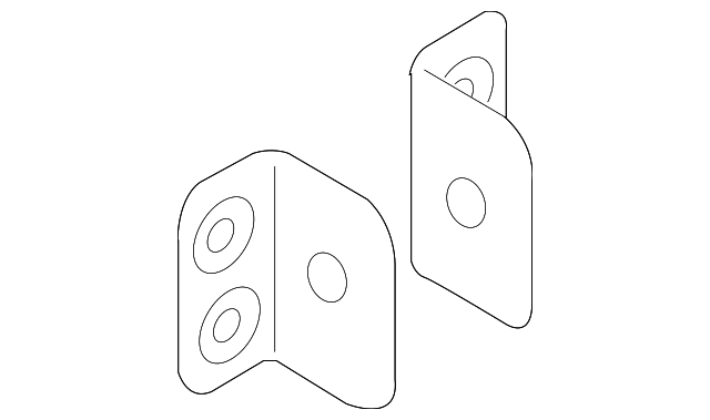 420-407-457-M Деталь FRONT MOUNT, LEFT