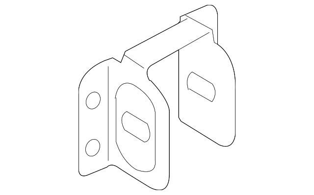420-407-457-H Деталь REAR MOUNT, LEFT