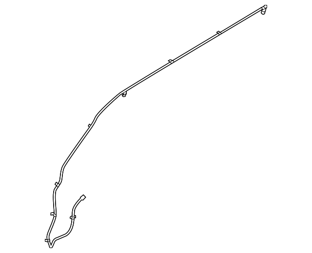BB5Z-17A605-A Деталь UPPER HOSE