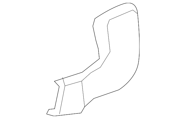 71691-42010-E0 Деталь HINGE COVER, RIGHT
