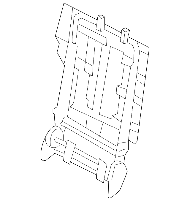71017-0R011 Деталь SEAT BACK FRAME