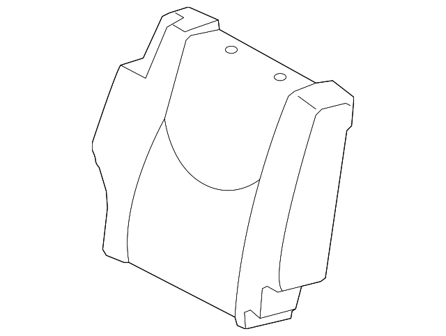 71077-42451-E0 Деталь SEAT BACK COVER