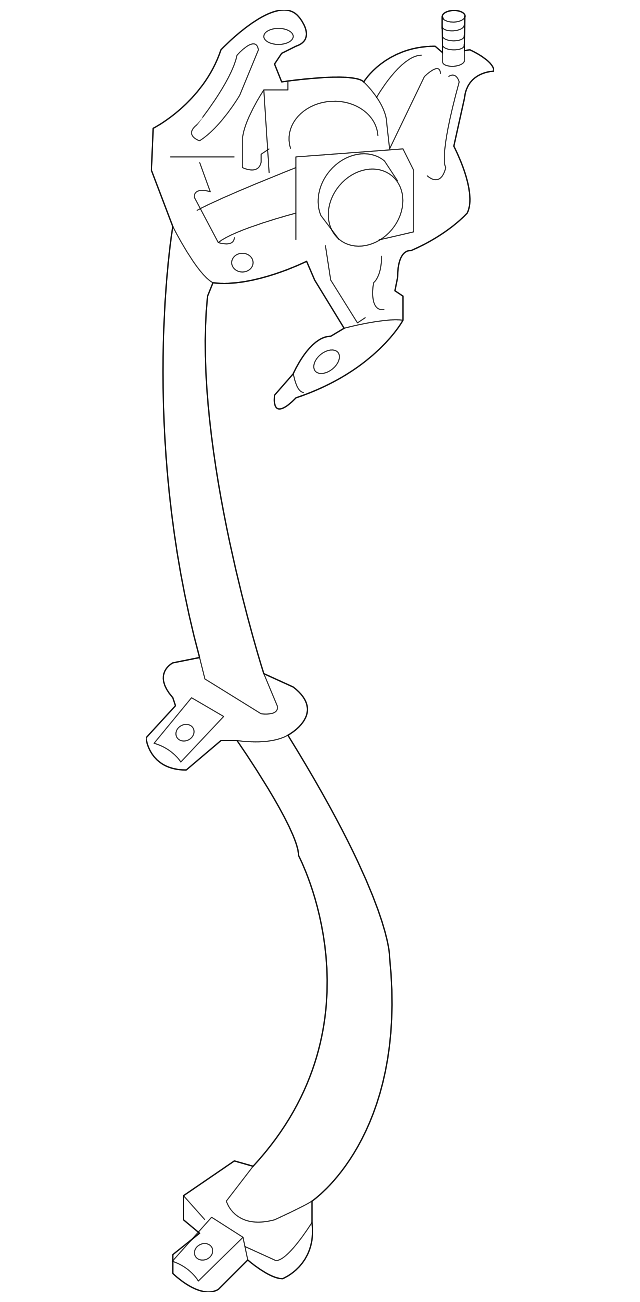 TD1157740B00 Деталь CENTER BELT ASSY