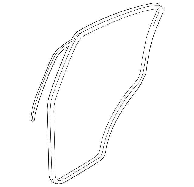 8466175KA0 Деталь DOOR W'STRIP, RIGHT