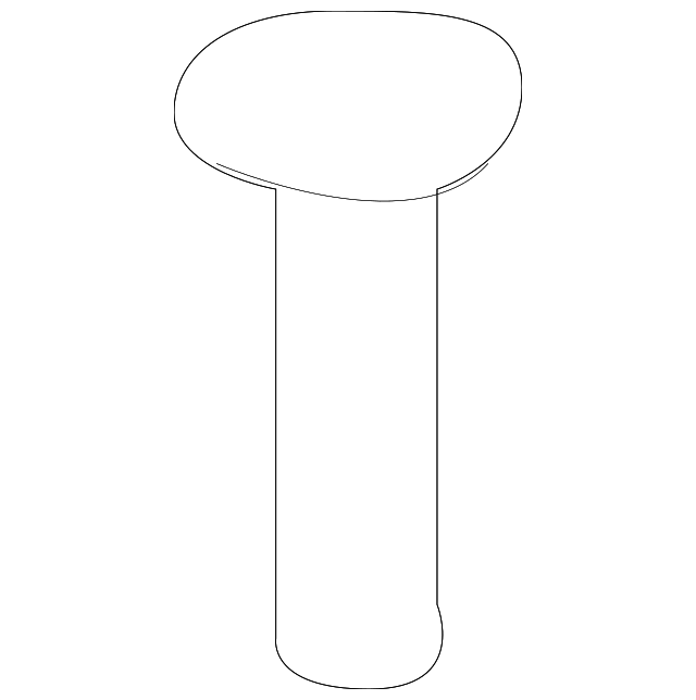 -W712216-S437 UTILITY TRAY NUT