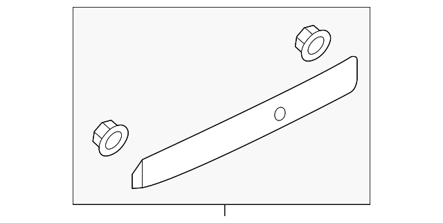 19317279 Деталь FINISH MOLDING