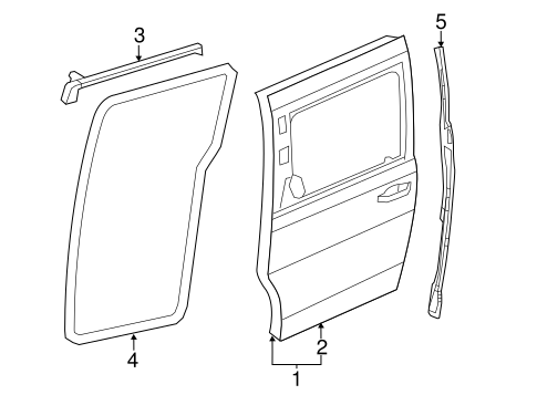 Routan DOOR & COMPONENTS