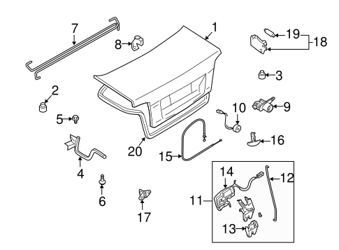 Forenza LID & COMPONENTS