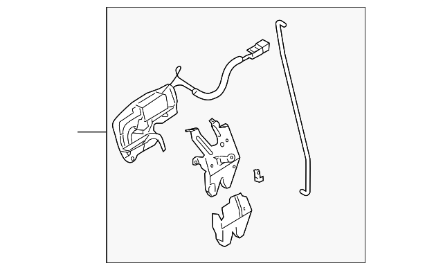 8250185Z00 Деталь LATCH ASSY