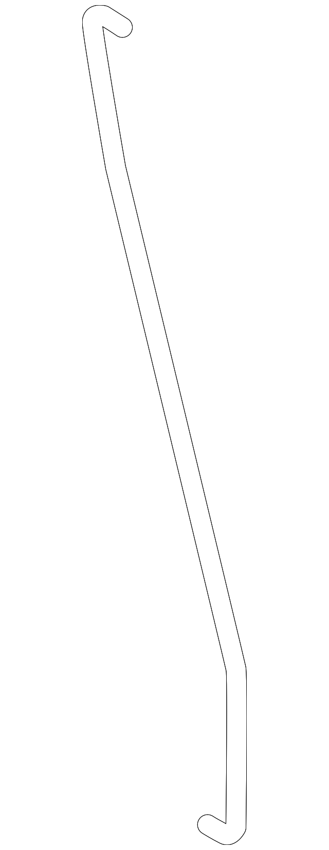 8252185Z00 Деталь LATCH ASSY ROD