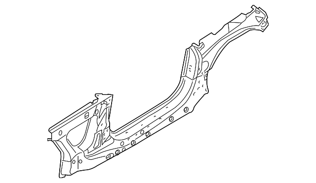41-00-3-427-183 Деталь BODY SIDE ASSY, LEFT