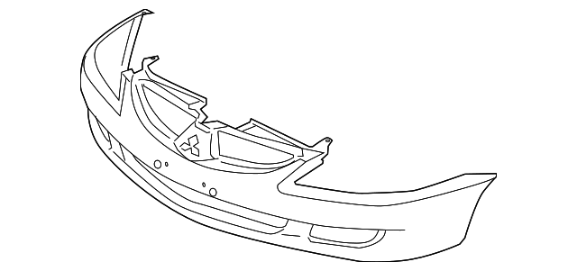 MN161538 Деталь BUMPER COVER