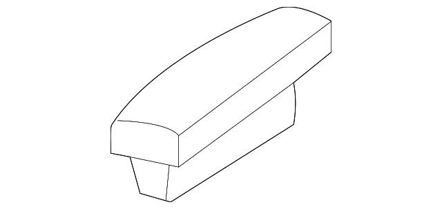 88183-2C000-LK Деталь RECLINE KNOB, LEFT