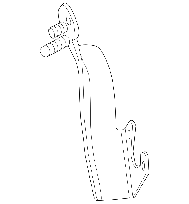 222-320-03-43 Деталь LEVEL SENSOR BRACKET, RIGHT