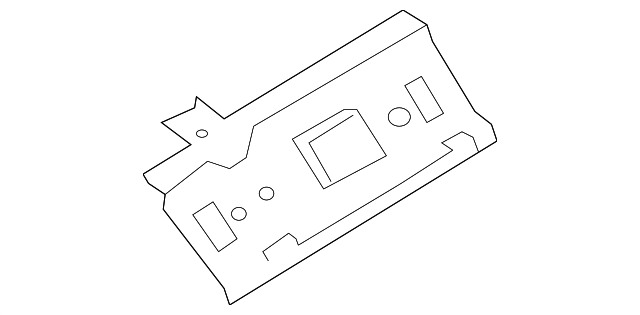 YC3Z-25513A31-A Деталь INNER RAIL, LEFT