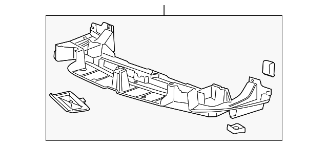 25885874 LOWER DEFLECTOR