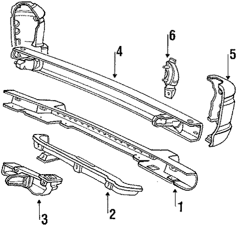 Van BUMPER & COMPONENTS - REAR