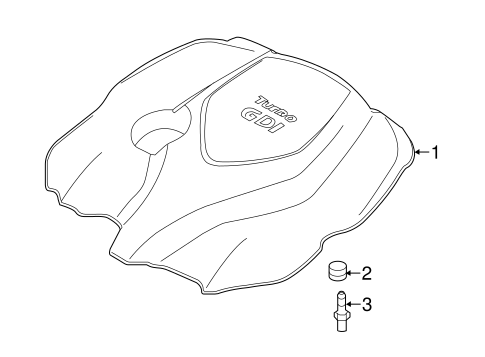 Sorento ENGINE APPEARANCE COVER