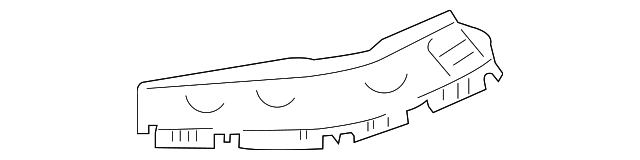 5182597AC Деталь BUMPER BRACKET, LEFT