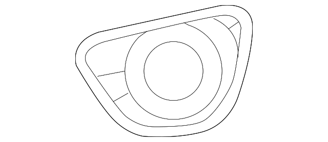 68109870AA Деталь FOG LAMP BEZEL, RIGHT