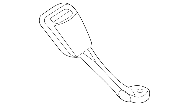 1Y0-857-739-A-FCN Деталь BUCKLE, RIGHT