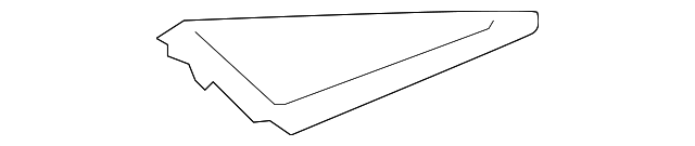 62225-47010-C0 CORNER TRIM, RIGHT