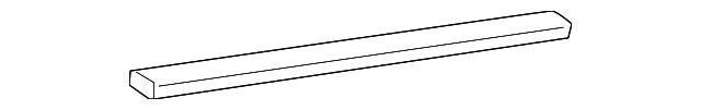 75555-02120 Деталь DRIP MOLDING, LEFT