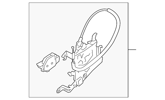90504-1PA2A POWER LOCK, RIGHT