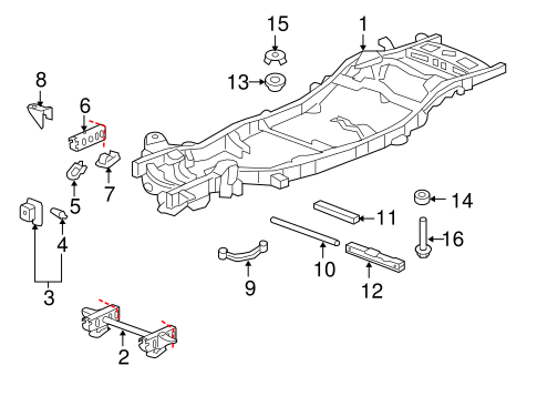 Escalade FRAME & COMPONENTS