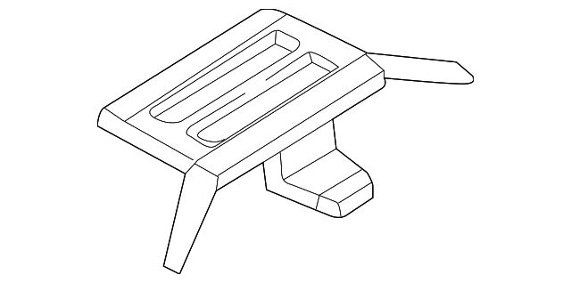 MDX52-509H3 Деталь ROOF MOLDING CLIP, LEFT