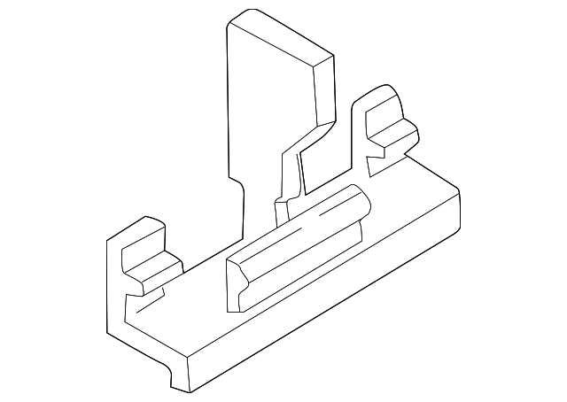 0K2C0-50628 Деталь ROOF MOLDING CLIP, RIGHT