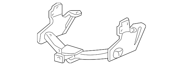 F87Z19D520AA Деталь TRAILER HITCH