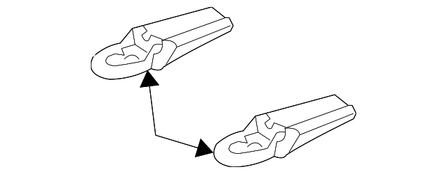 1L2Z-17N808-AA TOW HOOK, LEFT