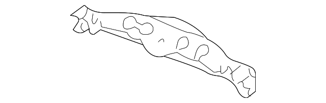 3L2Z5K007AA REAR CROSSMEMBER
