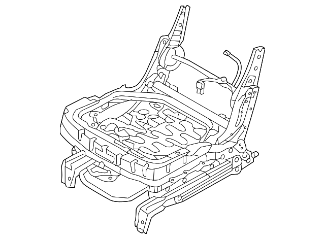 89600-B8110-NBC Деталь CUSHION FRAME