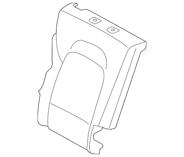 89460-B8120-R5X Деталь SEAT BACK COVER