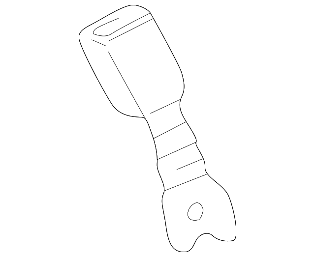 73230-AC030-A0 Деталь BUCKLE, RIGHT