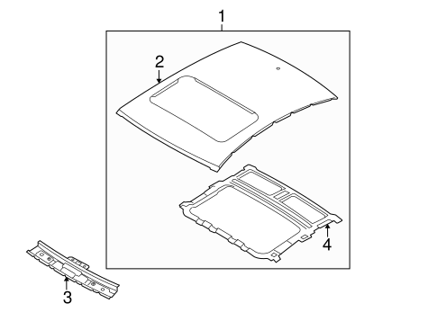 Elantra ROOF & COMPONENTS