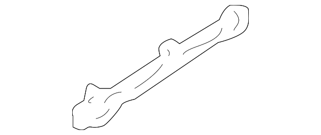 51-77-8-054-315 ROCKER MOLDING SUPPORT, LEFT