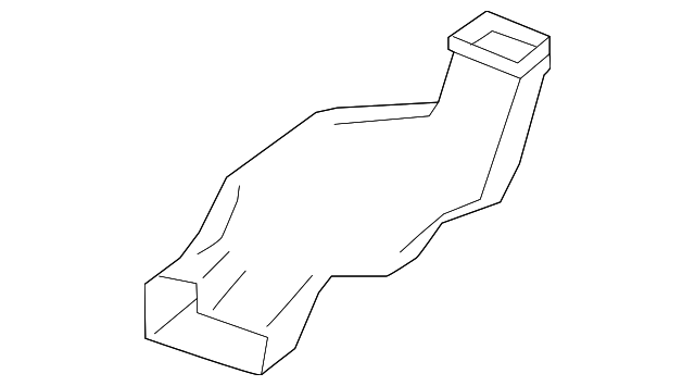 222-831-22-46 AIR DUCT, RIGHT